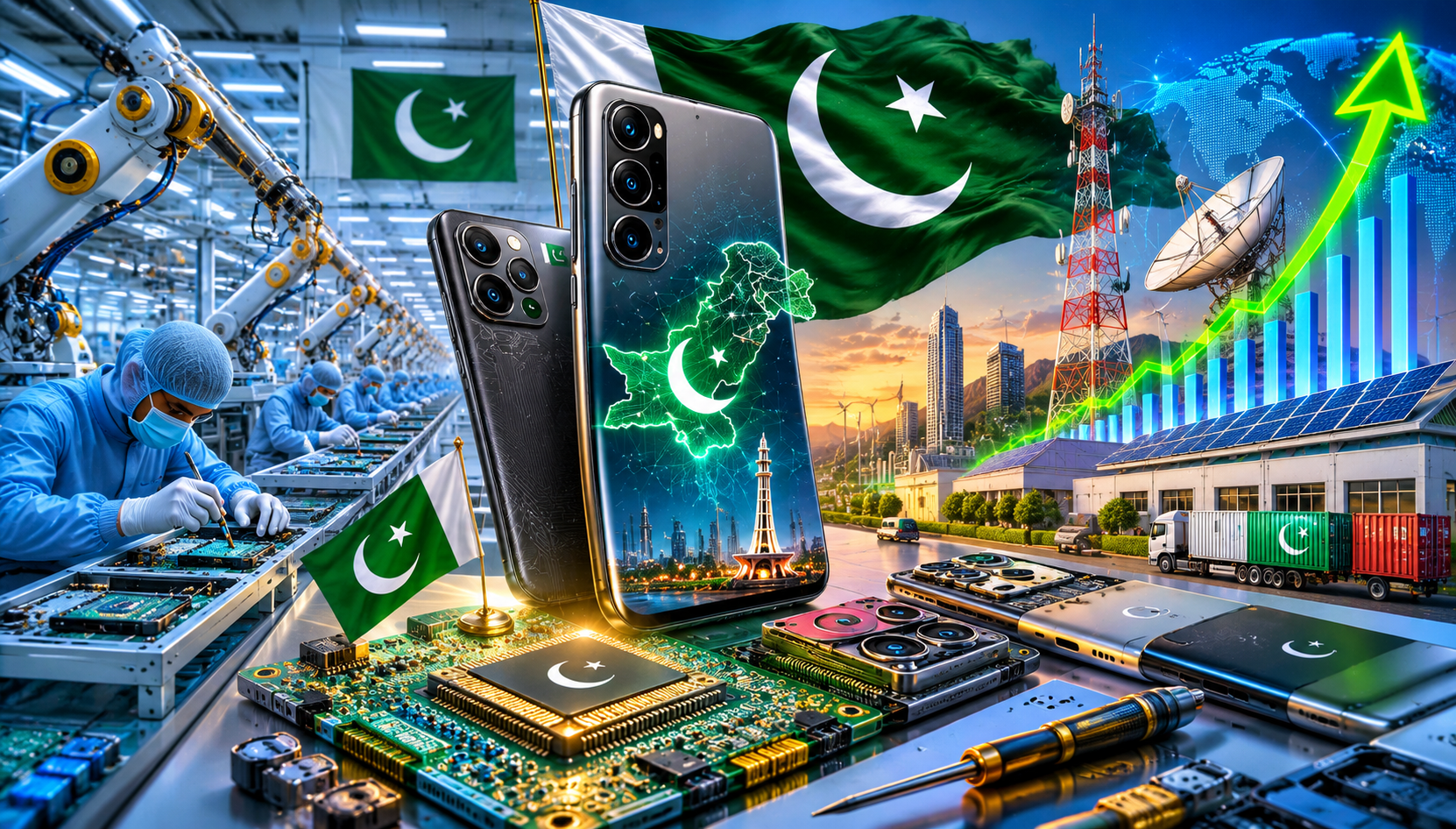 بومی سازی تولید تلفن همراه در پاکستان
