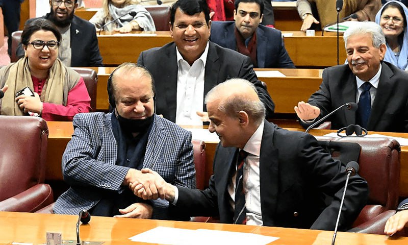 شبهاز شریف از سمت ریاست حزب مسلم لیگ نواز کناره گیری کرد