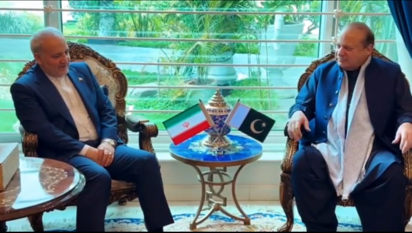 تاکید نواز شریف برتقويت روابط ایران و پاکستان