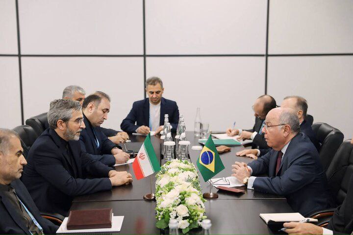 باقری: ایران اور برازیل کے تعلقات اقتصادی اور تجارتی تعلقات سے بالاتر ہیں۔