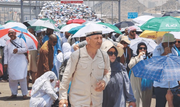 شدت گرما در عربستان سعودی جان 35 زائر پاکستانی را گرفت.