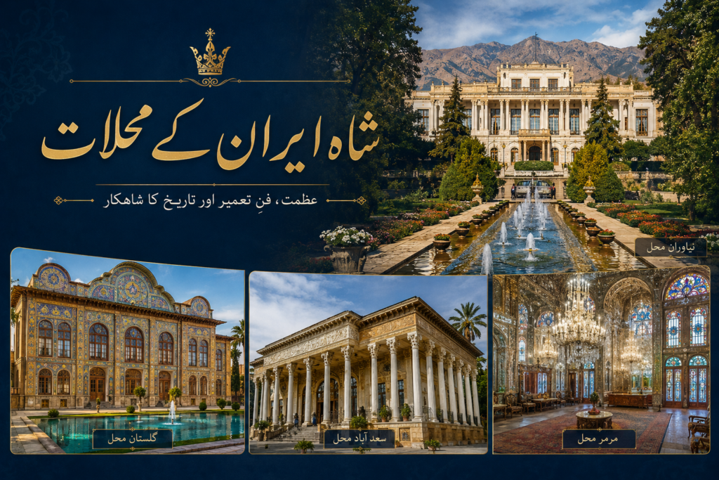 شاہ ایران کے محلات