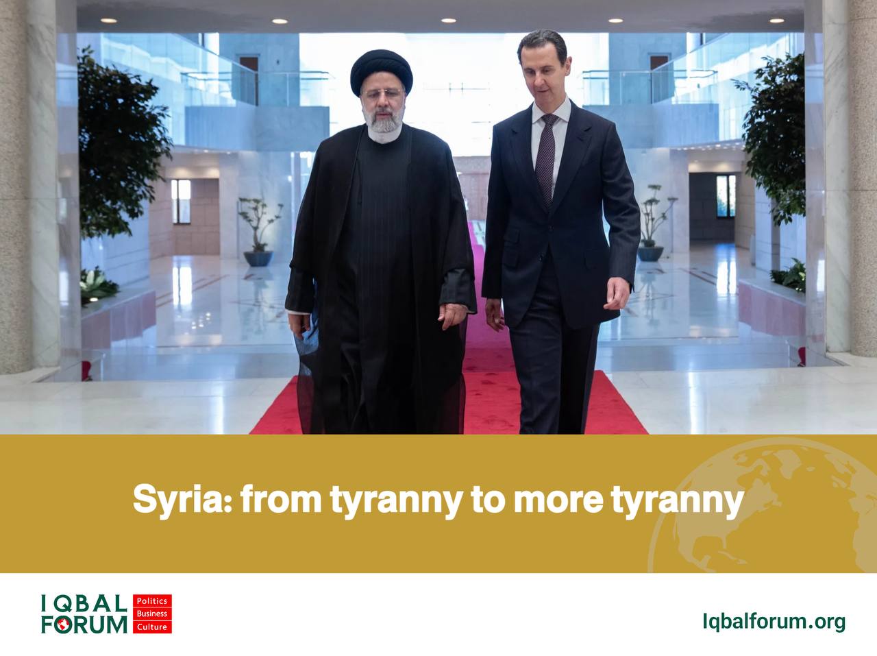 Syria: from tyranny to more tyranny
