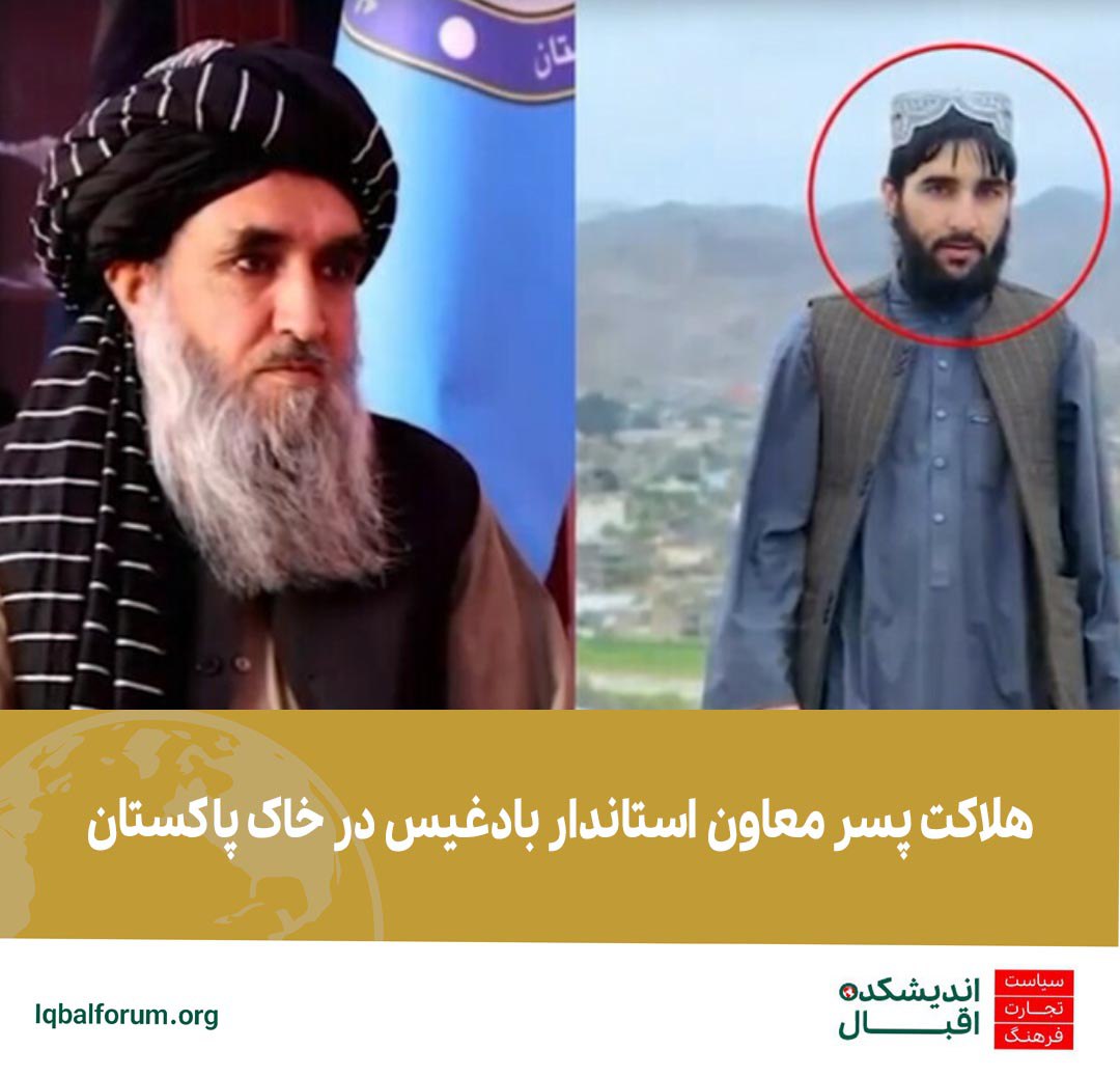 هلاکت پسر معاون استاندار بادغیس در خاک پاکستان