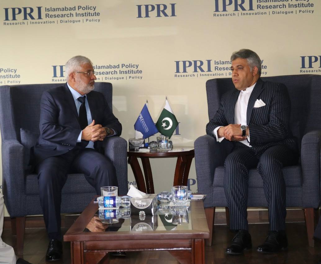 دیدار ۲ ساعته مدیر اندیشکده اقبال با رئیس موسسه تحقیقات سیاستگذاری اسلام آبا‌د( IPRI)