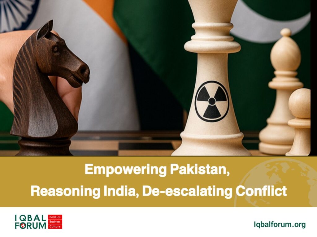 Empowering Pakistan, Reasoning India, De-escalating Conflict