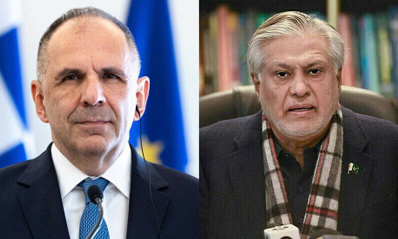 گفتگوی تلفنی وزیر خارجه پاکستان با همتای یونانی