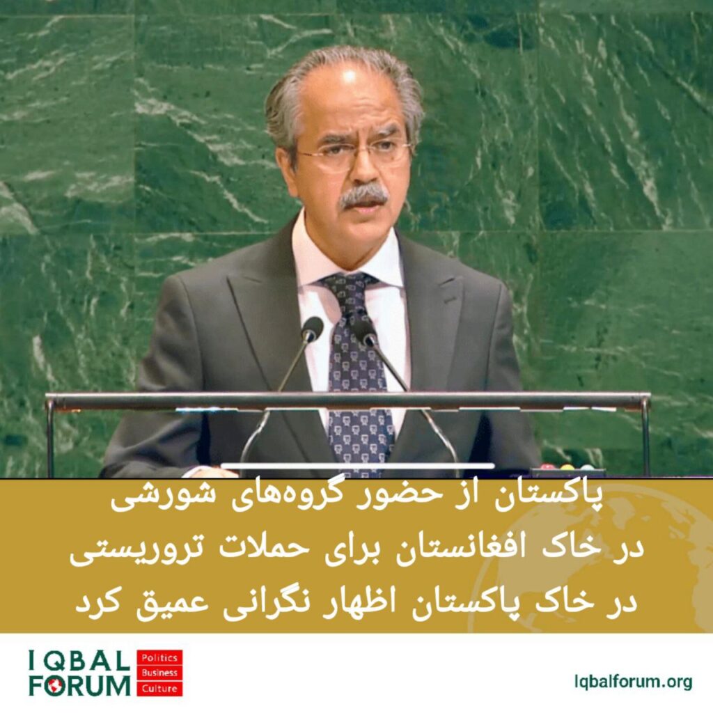 پاکستان از حضور گروه‌های شورشی در خاک افغانستان برای حملات تروریستی در خاک پاکستان اظهار نگرانی عمیق کرد.