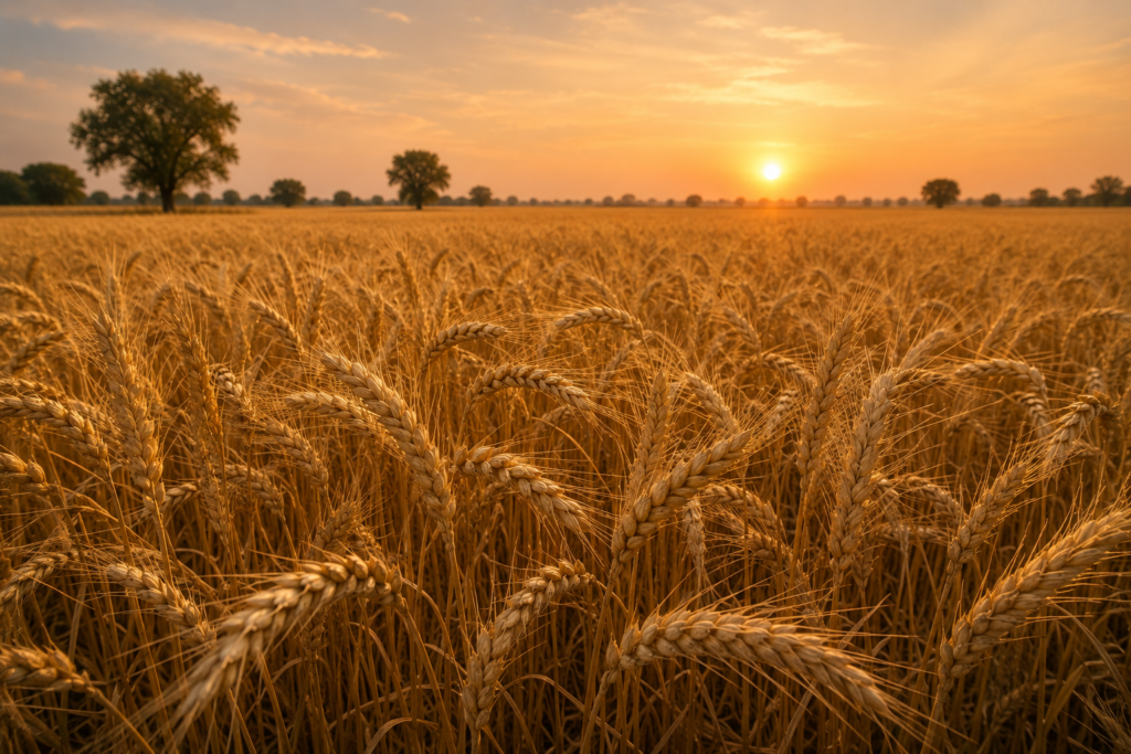 گندم های پاکستانی در فضا