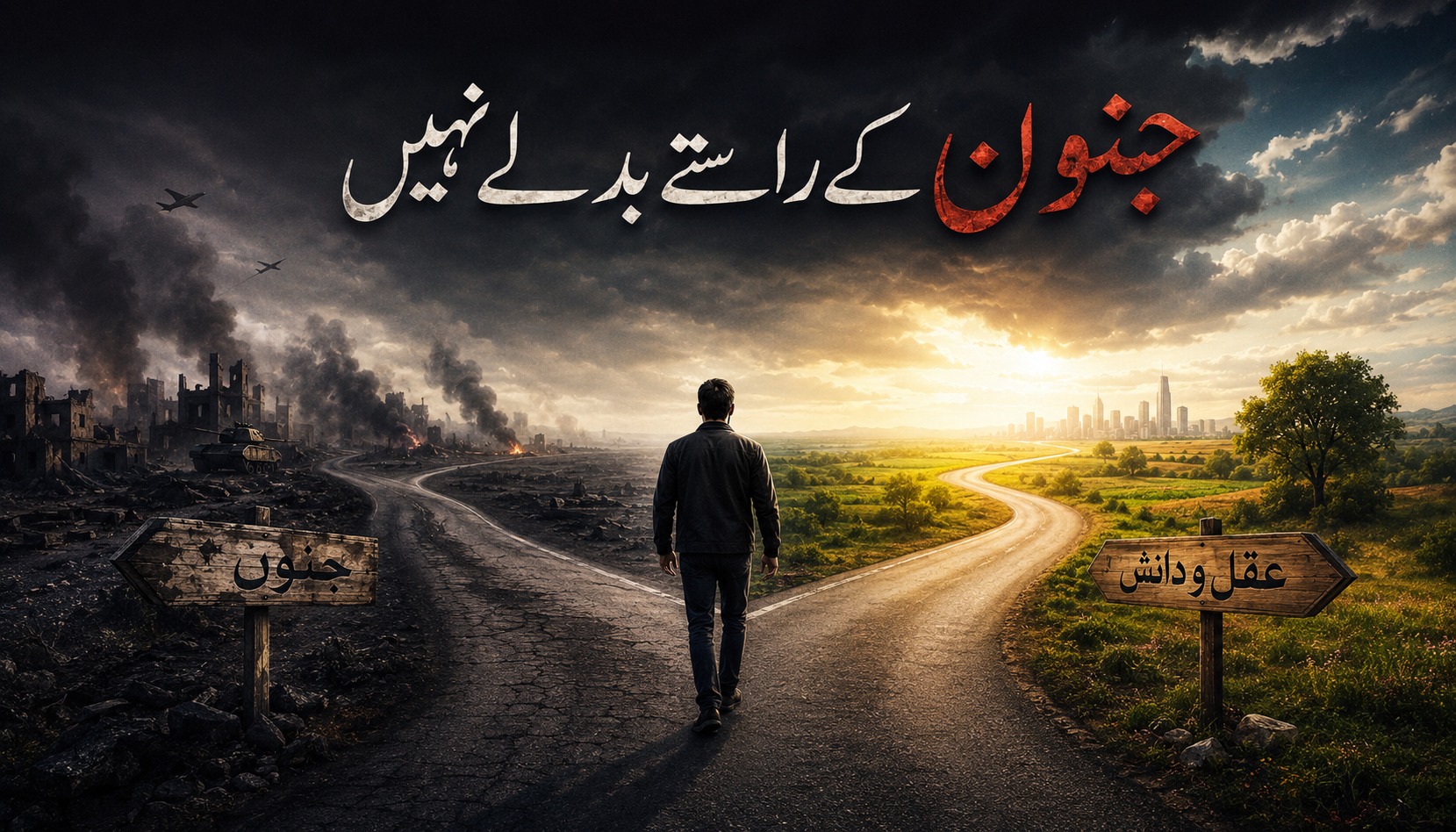 جنون کے راستے بدلے نہیں