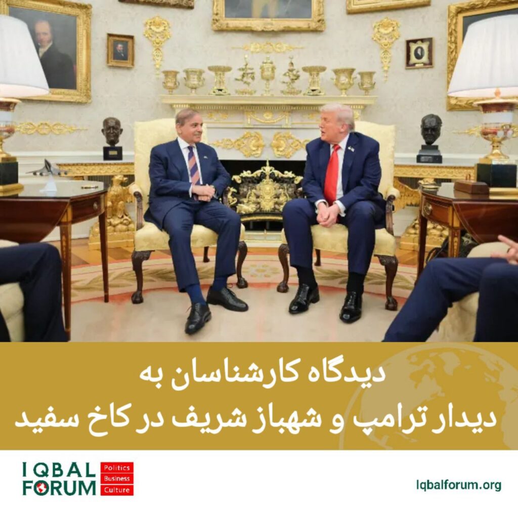 دیدار شهباز شریف؛ نخست وزیر پاکستان با دونالد ترامپ؛ رئیس‌جمهور آمریکا مورد توجه کارشناسان قرار گرفته است.