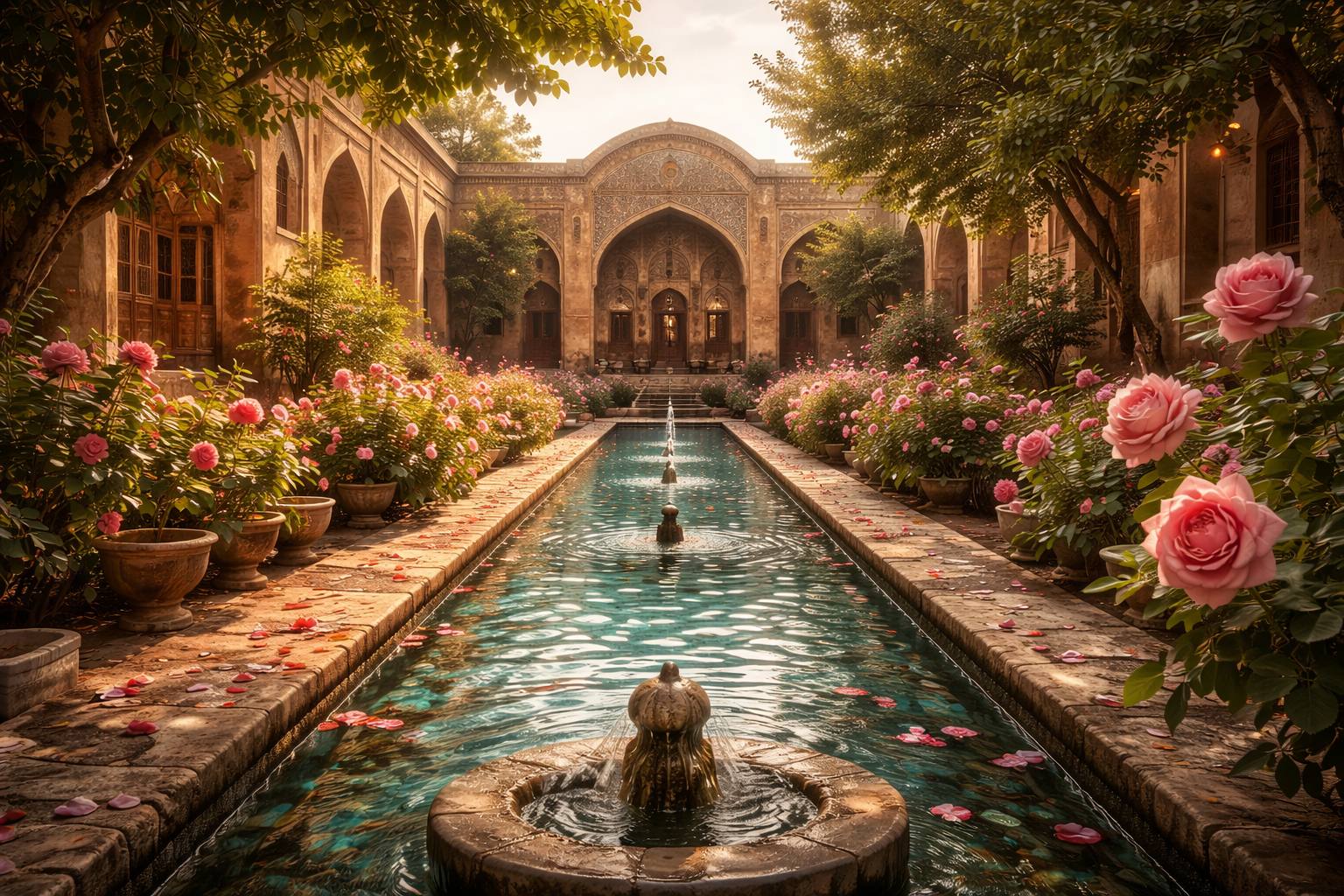 کاشان میں ایک دن