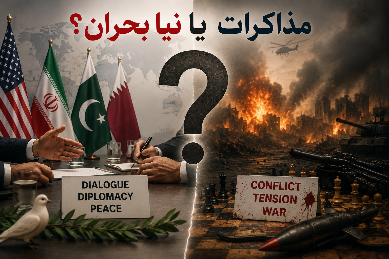 مذاکرات یا نیا بحران؟