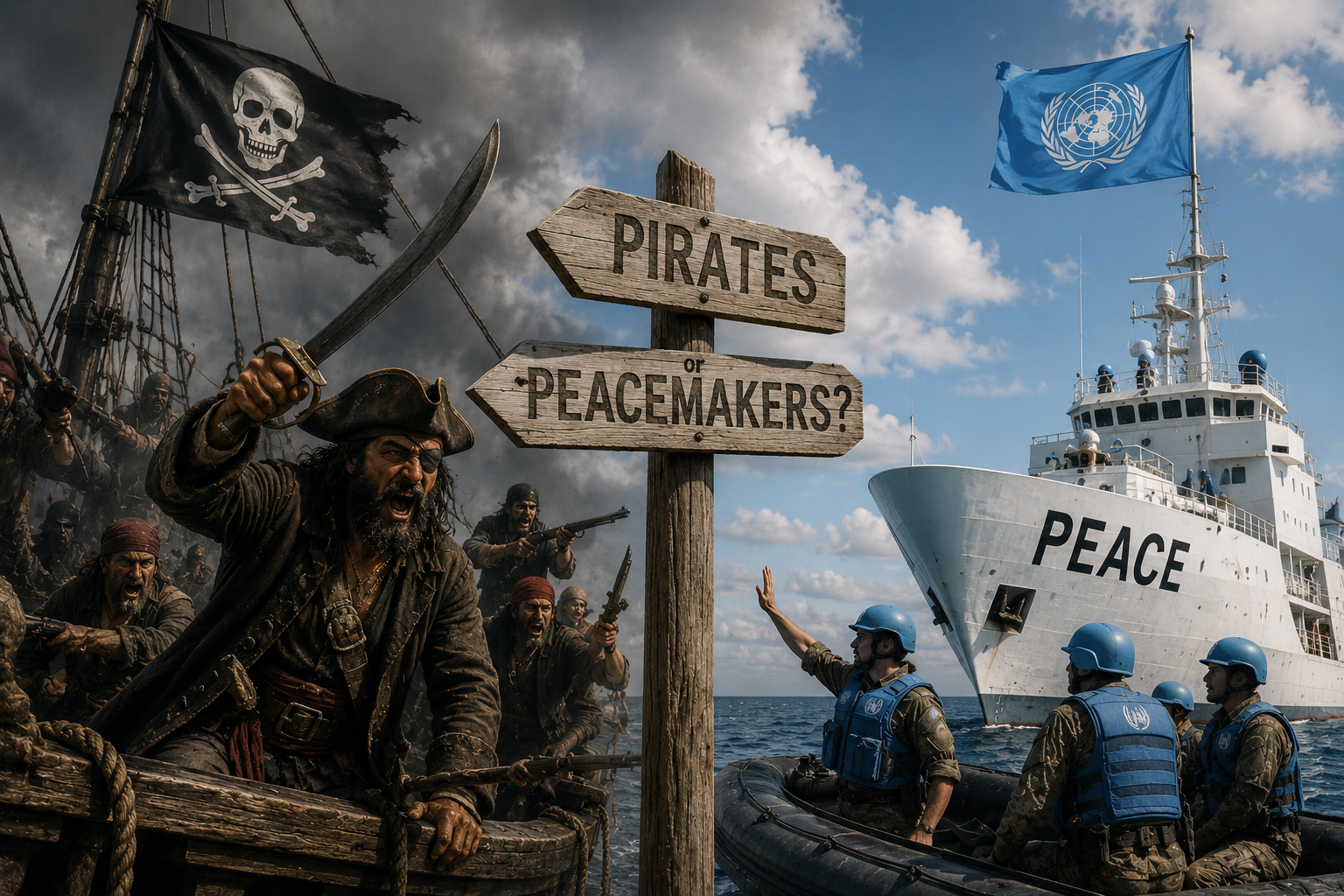 Pirates or peacemakers?