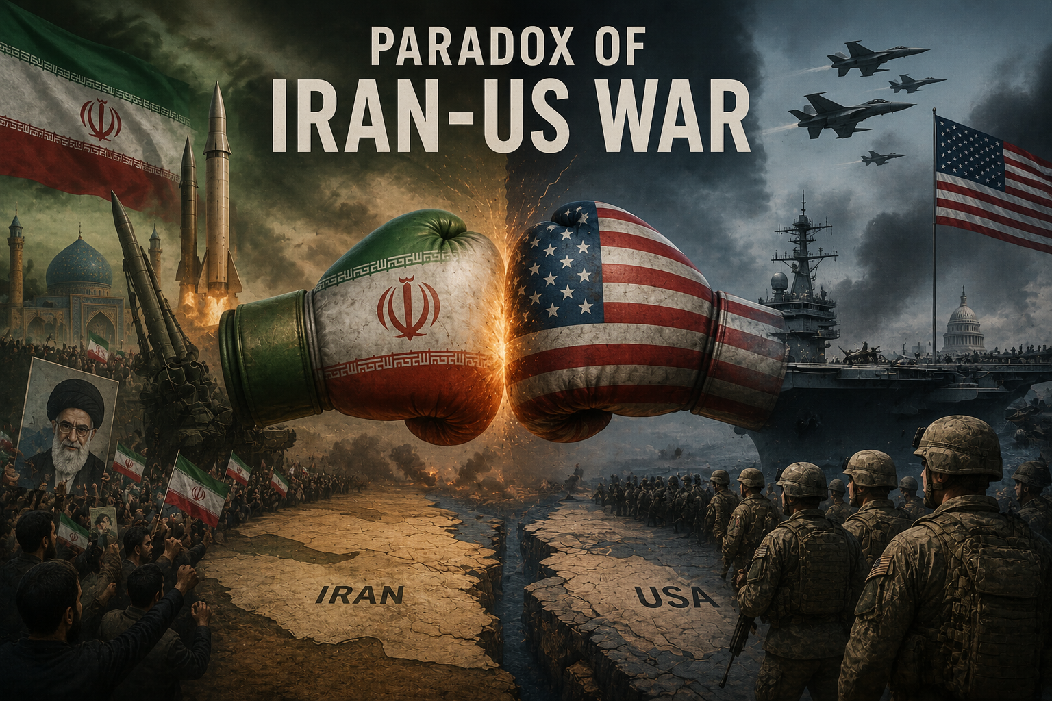 Paradox of Iran-US war