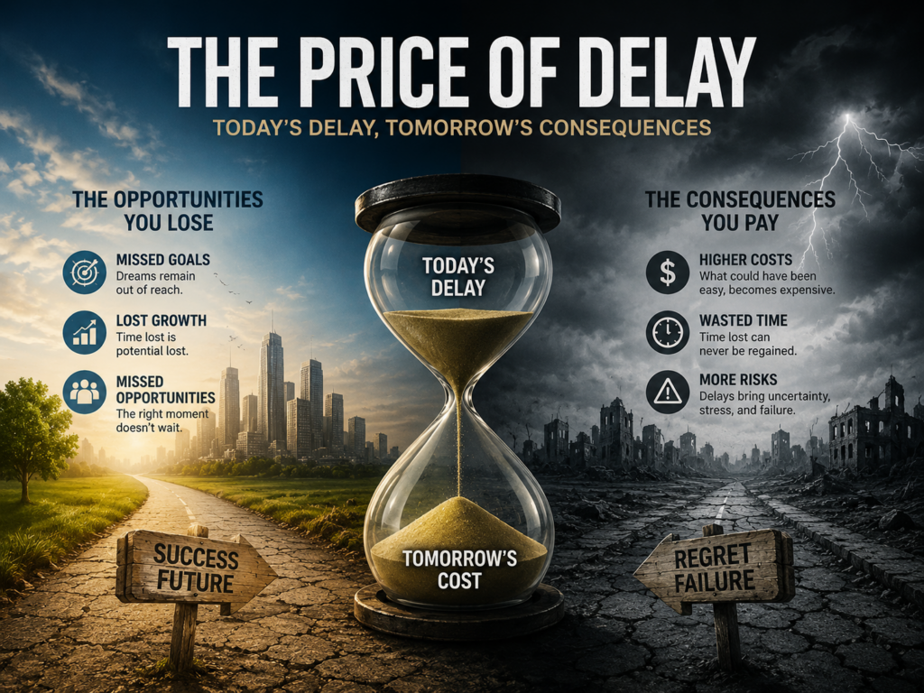 The price of delay