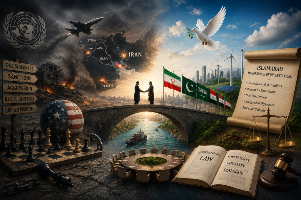 مسلط کردہ جنگ اور امن شکست کھا چکے ہیں