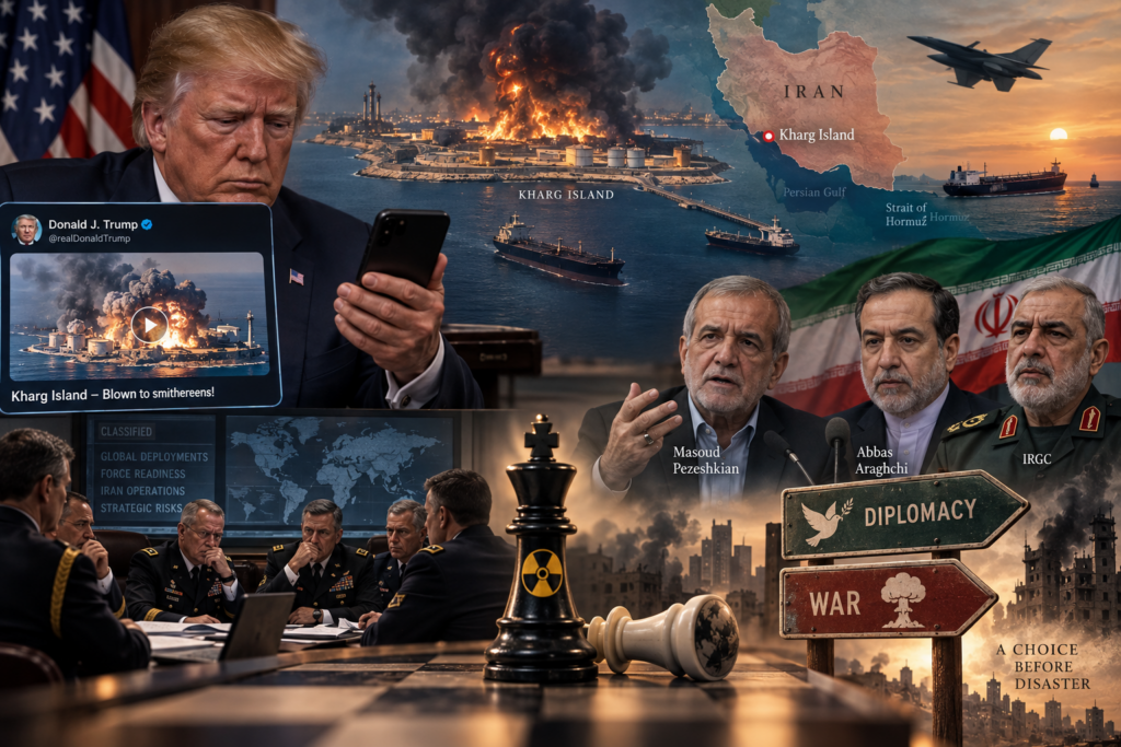 Diplomacy or war?