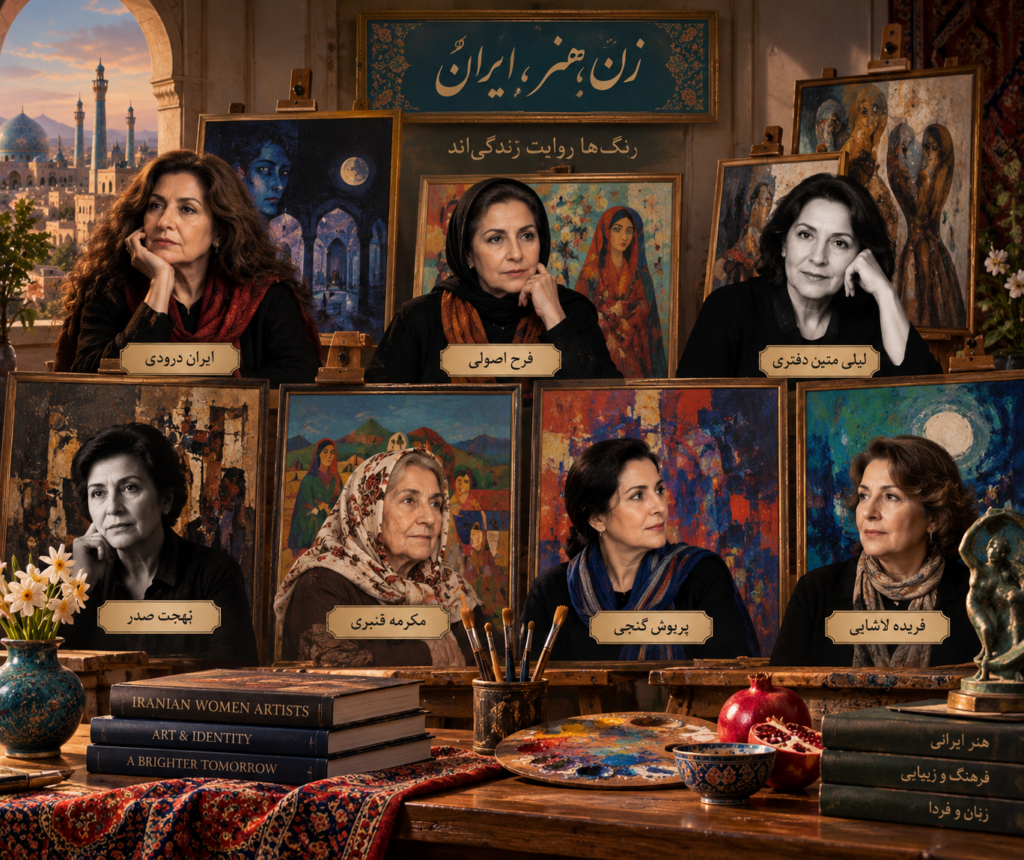 مشہور ایرانی خواتین مصور