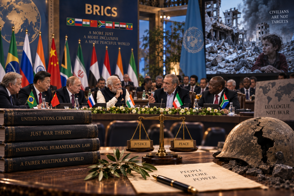 Blatant violation of just war doctrine