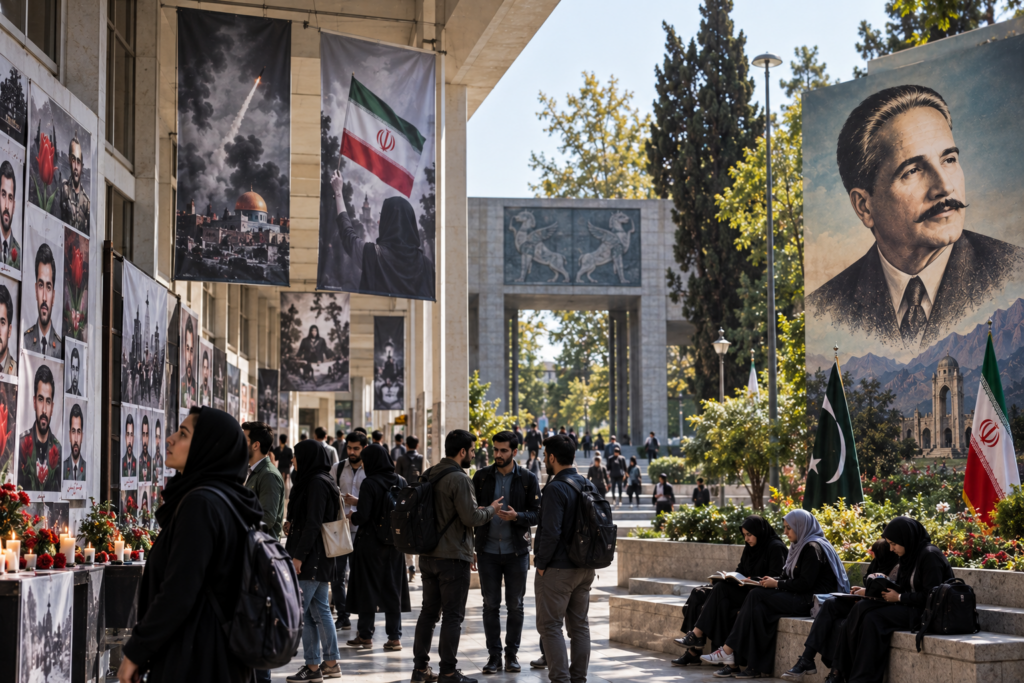 اسرائیلی حملہ، ایران اور اقبال