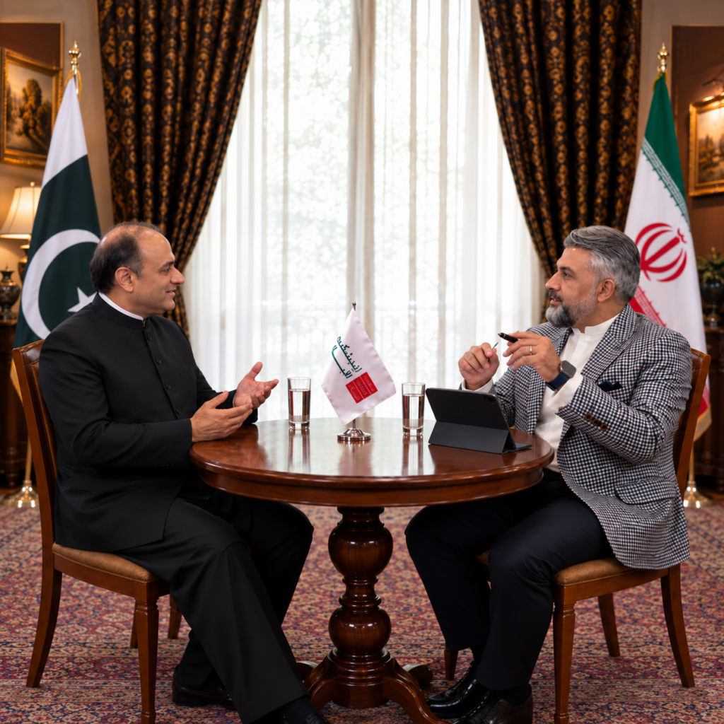 گفت‌وگوی اختصاصی محمد حسین باقری با سفیر جمهوری اسلامی پاکستان در ایران