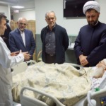 مسعود پزشکیان کی حضرت آیت اللہ العظمیٰ نوری ہمدانی سے عیادت