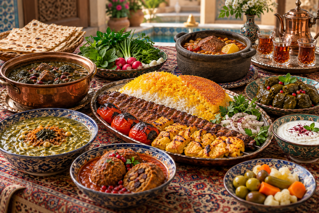 ایرانی غذائیں: ایک جایزه