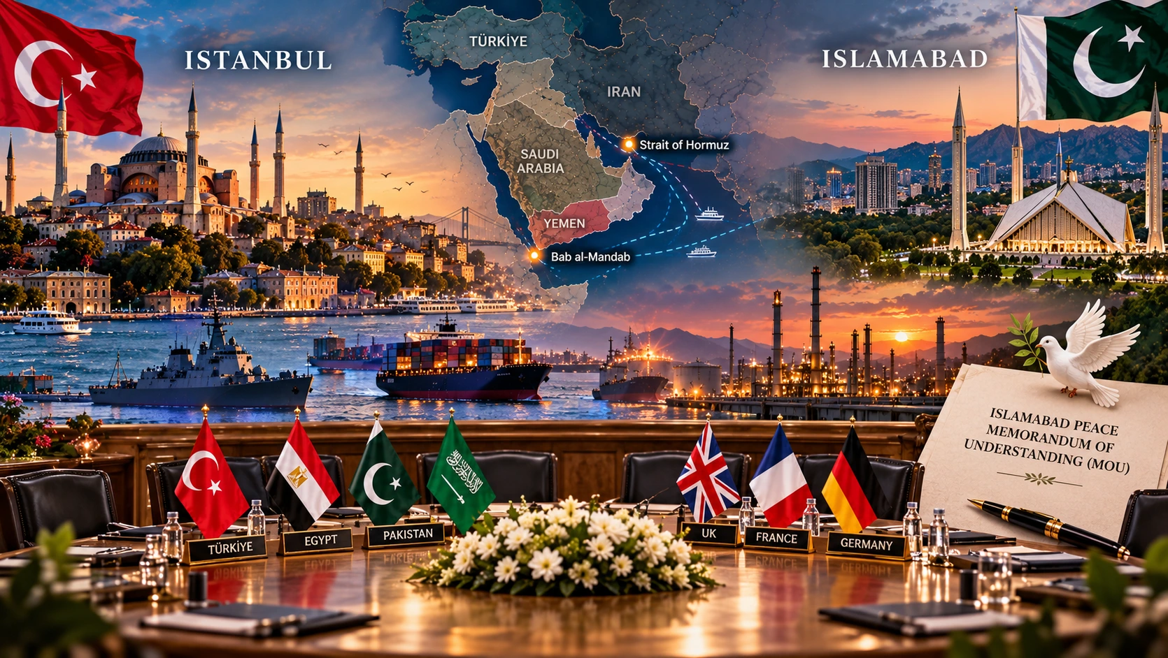 From Istanbul to Islamabad