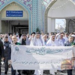 حرم امام رضا (ع) میں 300 عراقی موکب داروں کی میزبانی